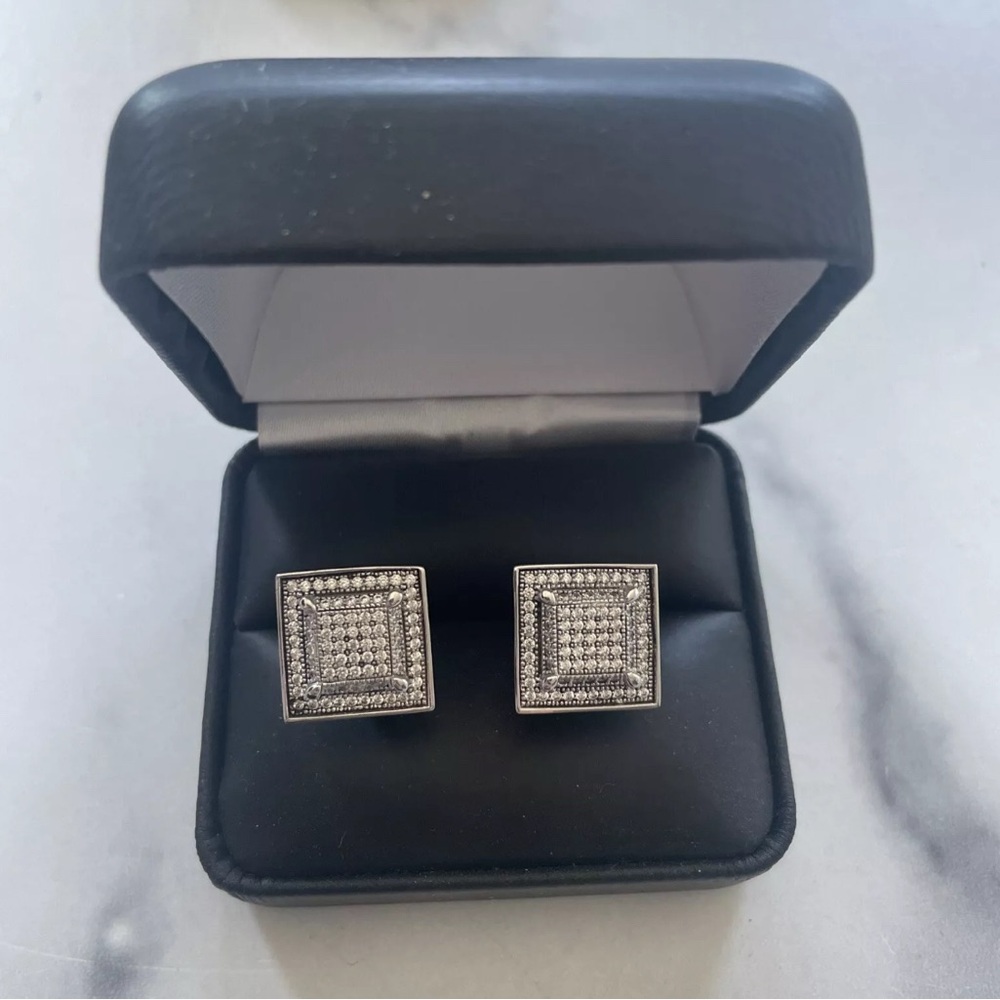 .925 Sterling Silver cufflinks Elegant Gifts For Him Birthday Groom Best Man